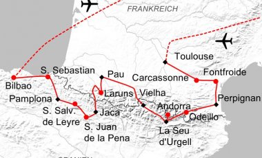 Pyrenäenrundreise